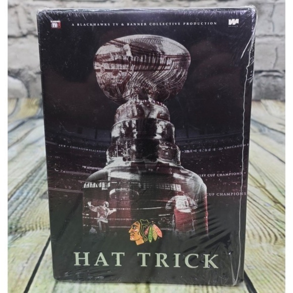 Chicago‎ Blackhawks Hat Trick DVD NHL Hockey Stanley Cup Champions 2015 New